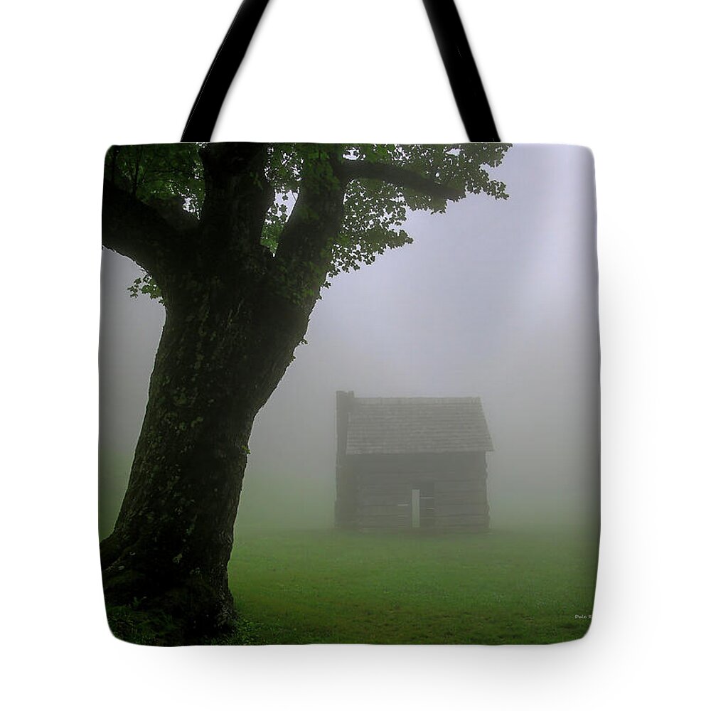 Jesse Brown Cabin Tote Bag featuring the photograph Almost Home by Dale R Carlson
