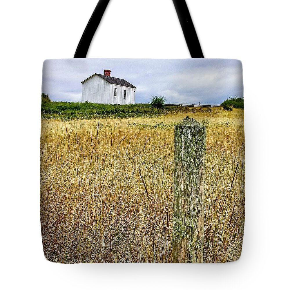 Peaceful Tote Bag featuring the photograph Alone by Shannon Kelly