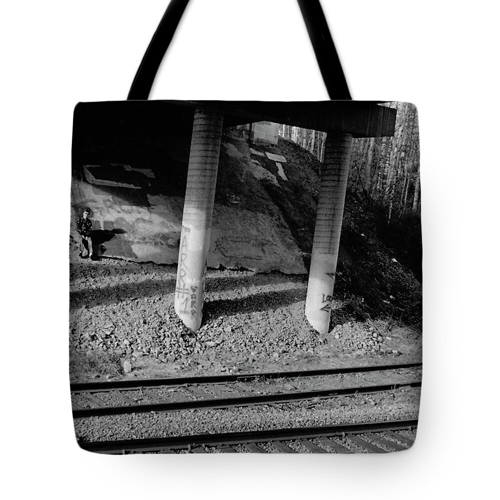 Boy Tote Bag featuring the photograph Alone Time by Tara Lynn