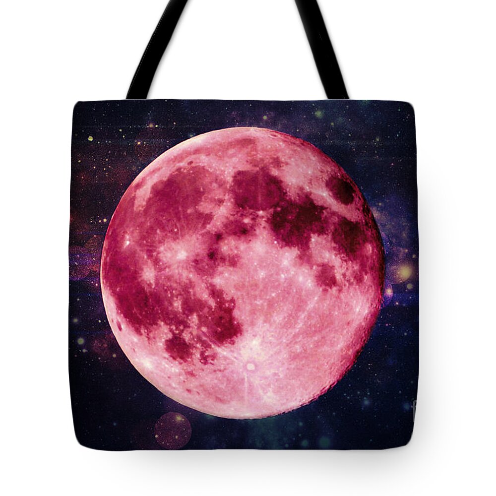 Moon Tote Bag featuring the photograph Altered Universe by Kelly Nowak