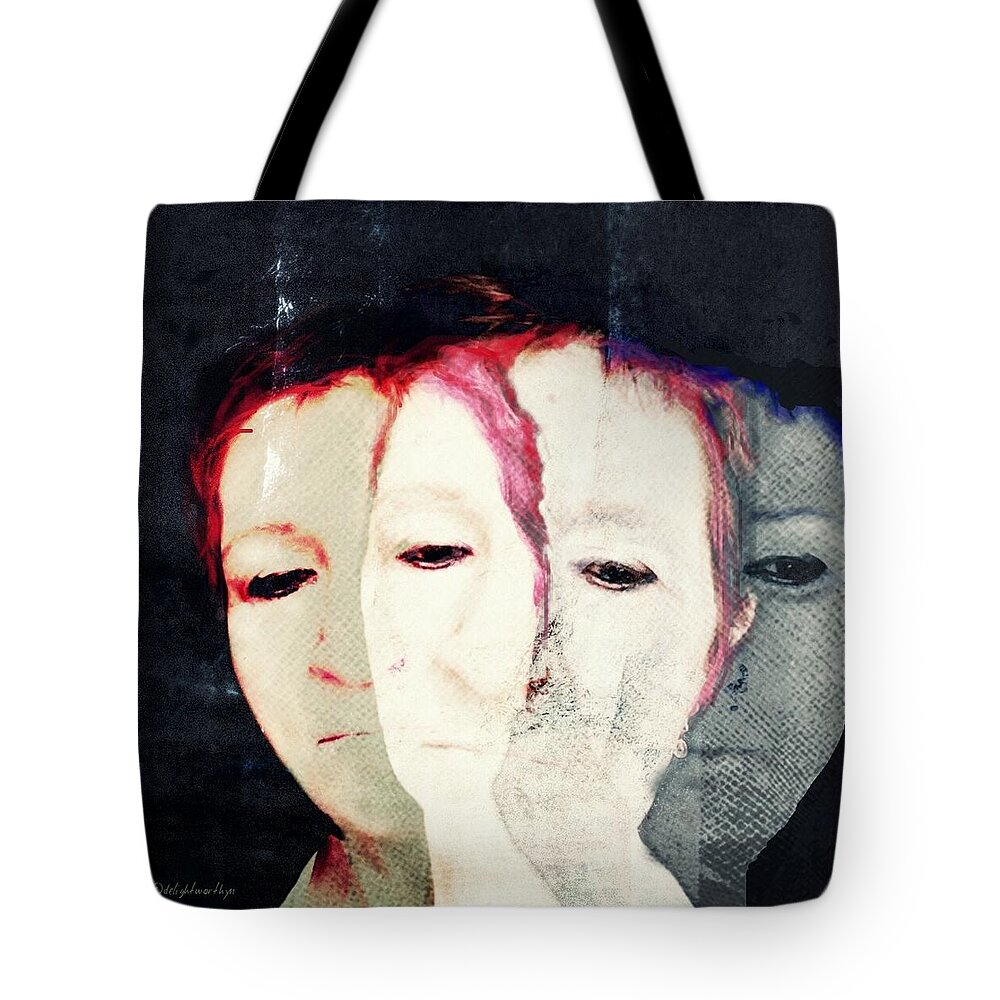 3 Faces Tote Bag featuring the digital art Always by Delight Worthyn
