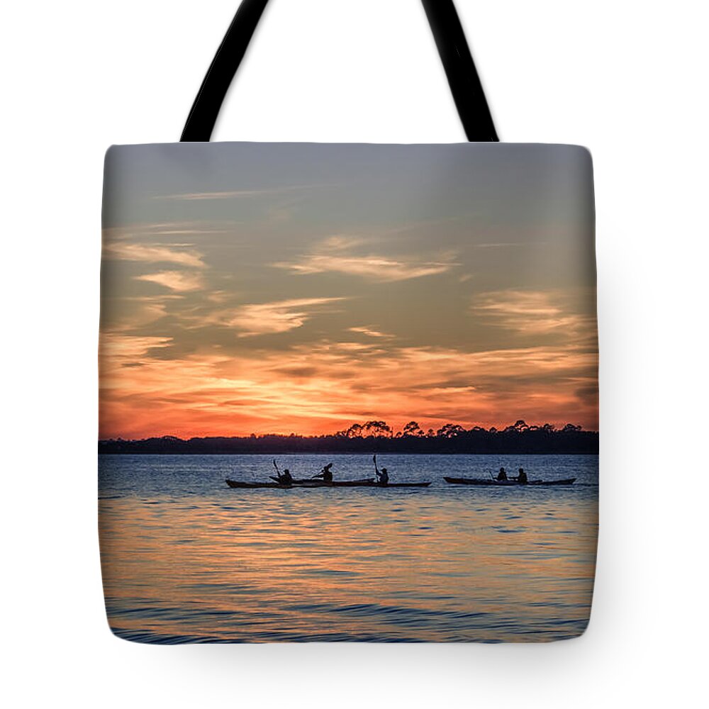 Amelia Tote Bag featuring the photograph Amelia River Sunset 10 by Traveler's Pics