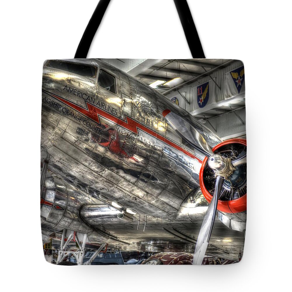 Plane Tote Bag featuring the photograph American 6 by Craig Incardone