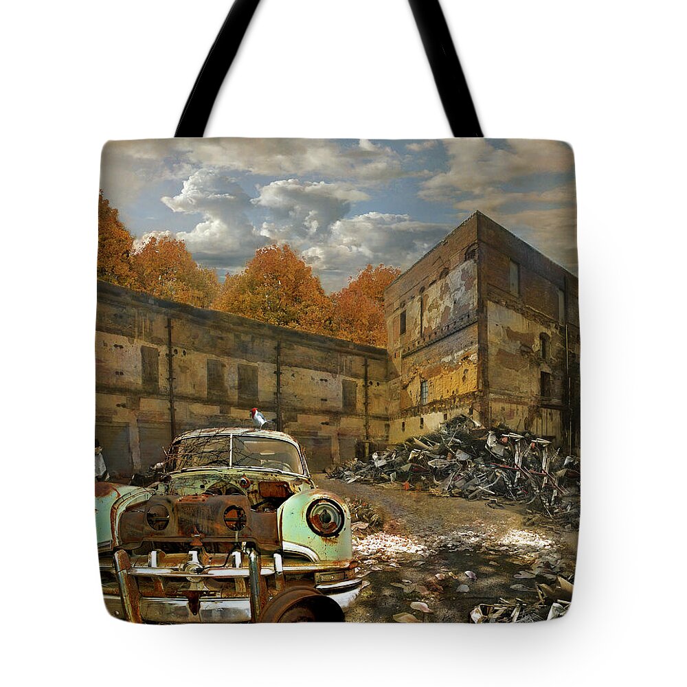 American Landscape Tote Bag featuring the photograph American Landscape circa 2012 by Jeff Burgess