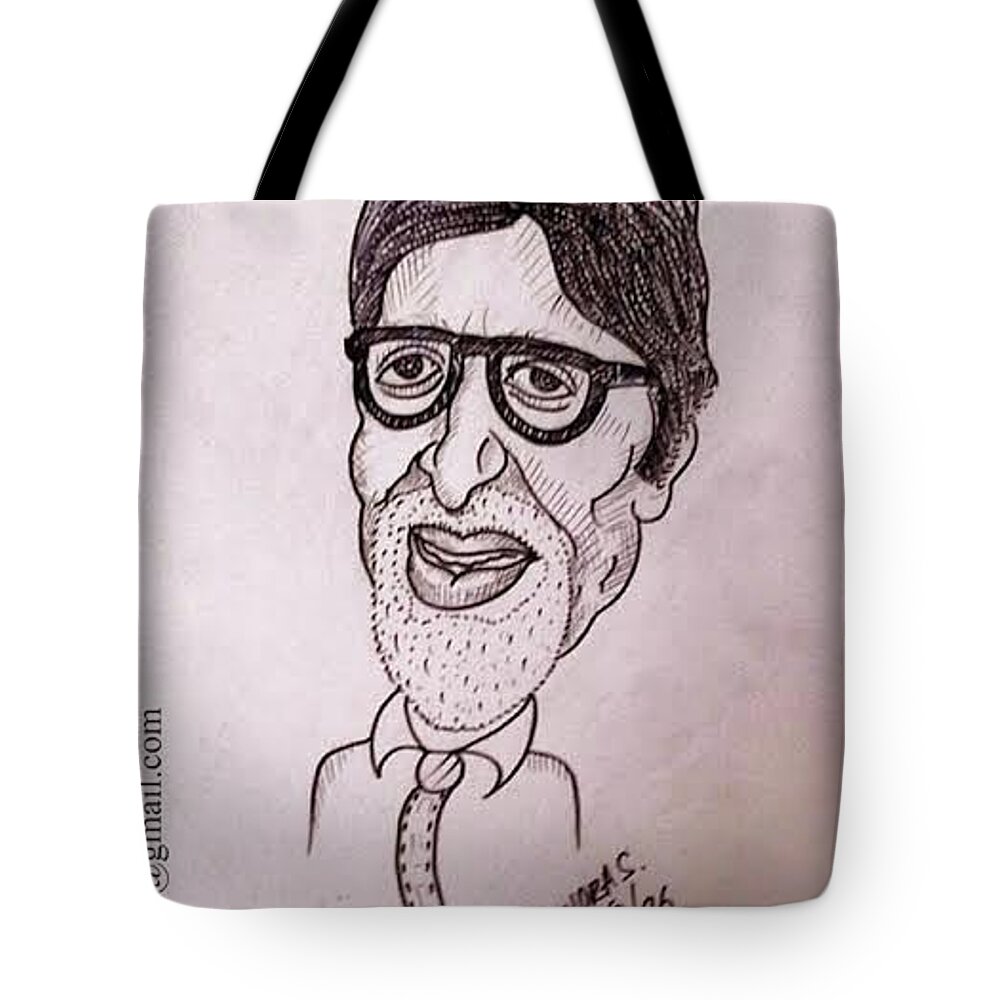 How to draw amitabh bachchan step by step | how to draw amitabh bachchan  face outline using grids - YouTube