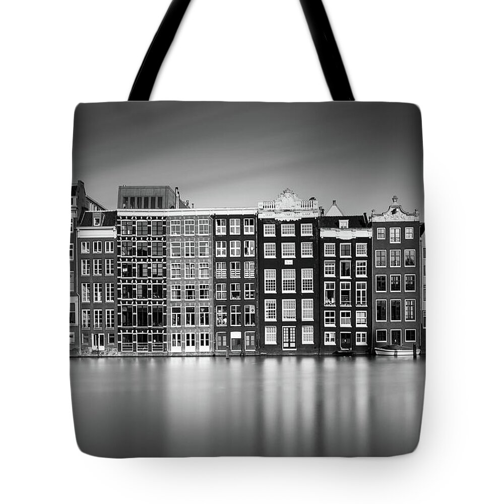 Amsterdam Tote Bag featuring the photograph Amsterdam, Damrak I by Ivo Kerssemakers