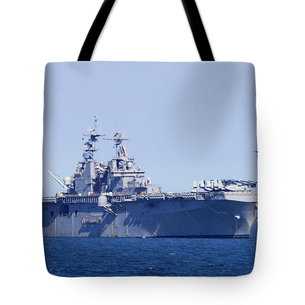 Bold Alligator  Tote Bag featuring the painting An MV-22 Osprey by Celestial Images