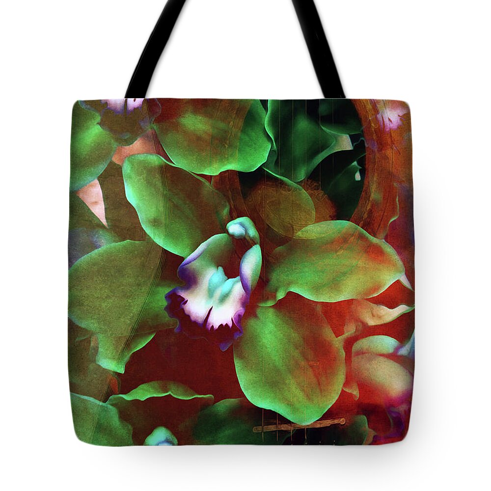 An Old Song To Sing Tote Bag featuring the digital art An Old Song To Sing by Georgiana Romanovna