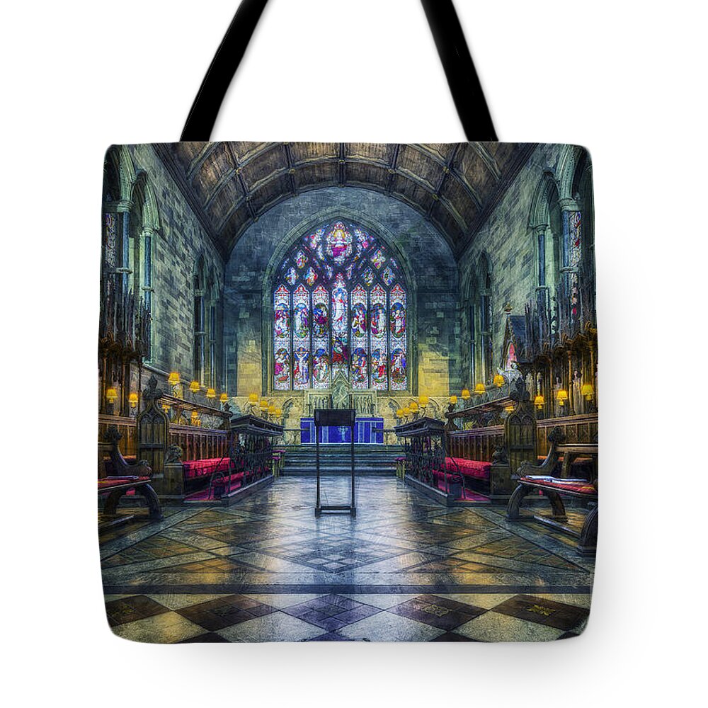 Church Tote Bag featuring the photograph Angels We Have Heard on High by Ian Mitchell