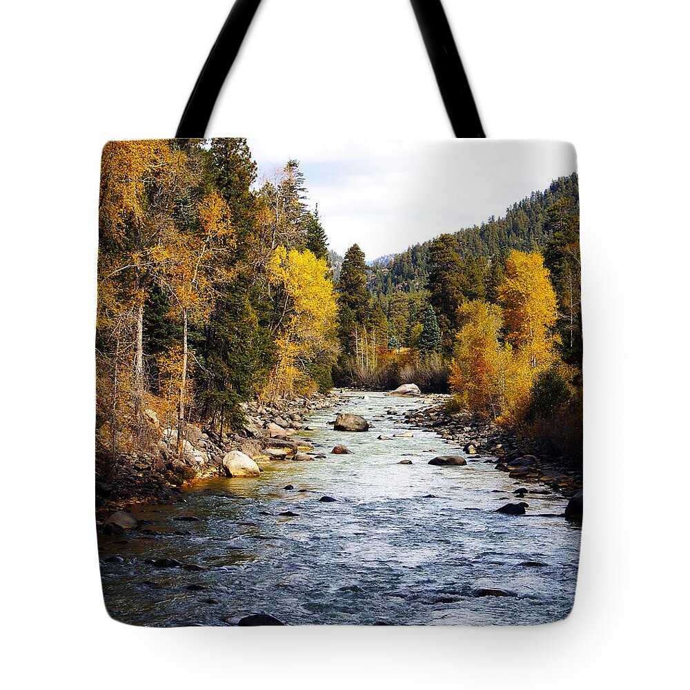 Animas River Tote Bag featuring the photograph Animas River by Kurt Van Wagner