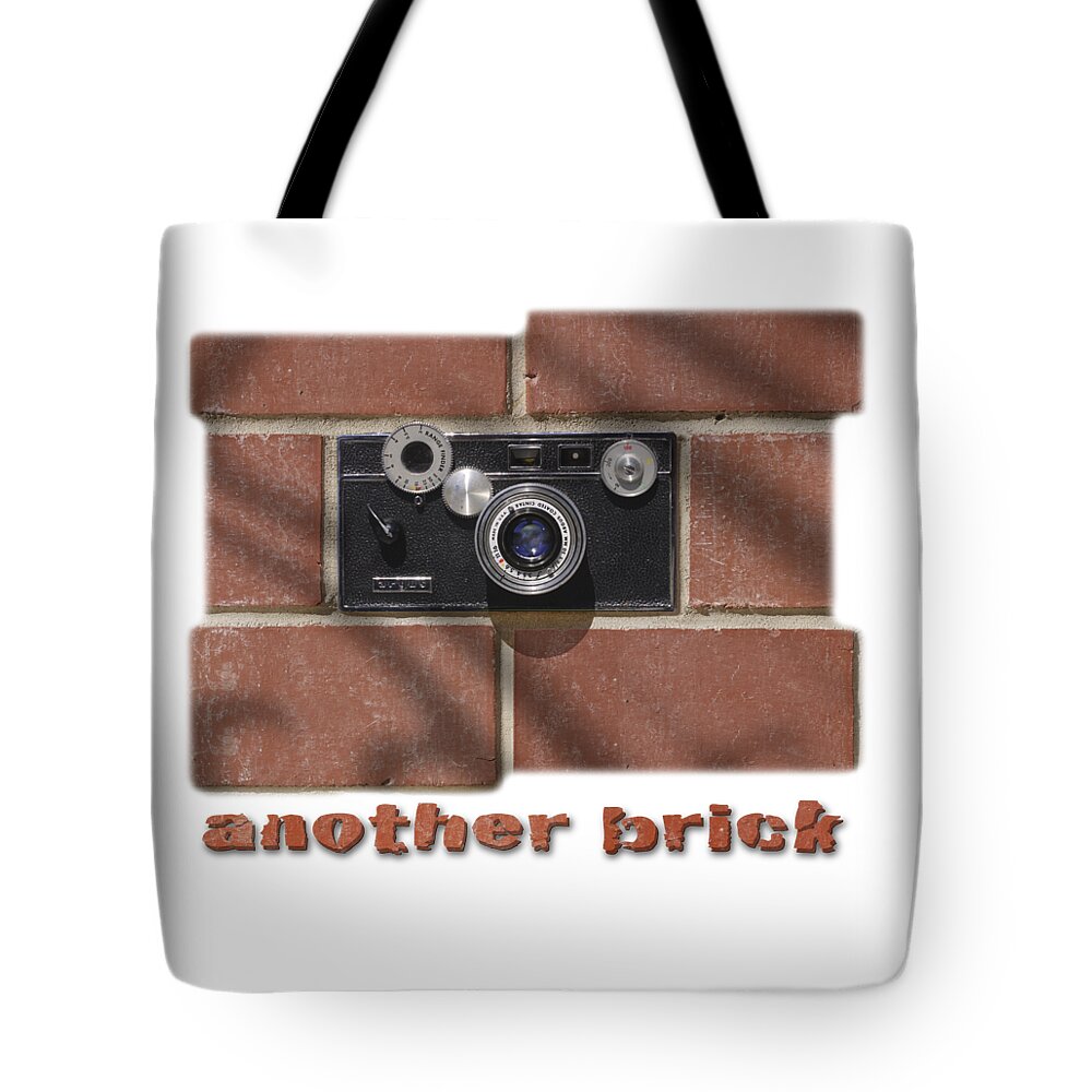 T-shirt Tote Bag featuring the digital art Another Brick . . 2 by Mike McGlothlen