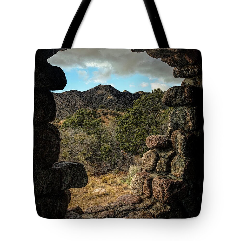 Landscape Tote Bag featuring the photograph Another View from the Rock House by Michael McKenney