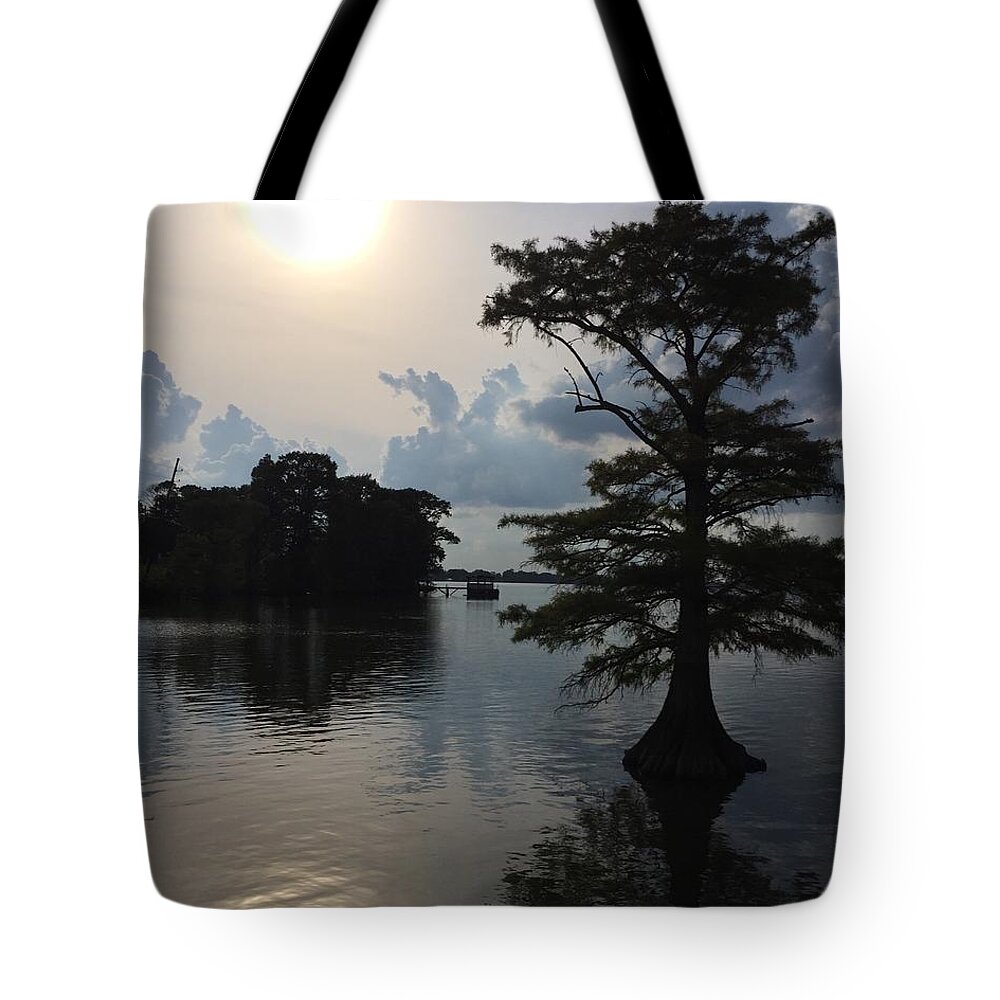 Lake Tote Bag featuring the photograph Another World by Patty Vicknair