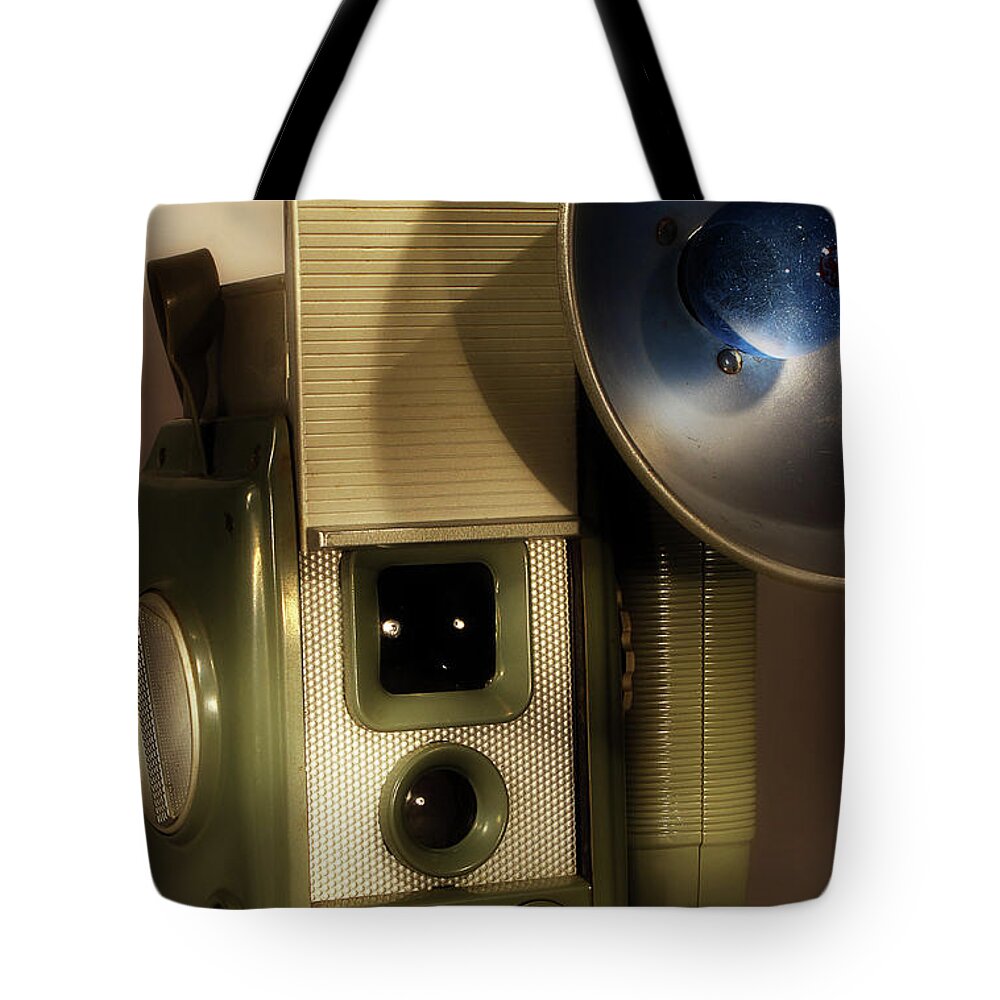 Camera Tote Bag featuring the photograph Anscoflex ii by Mike Eingle
