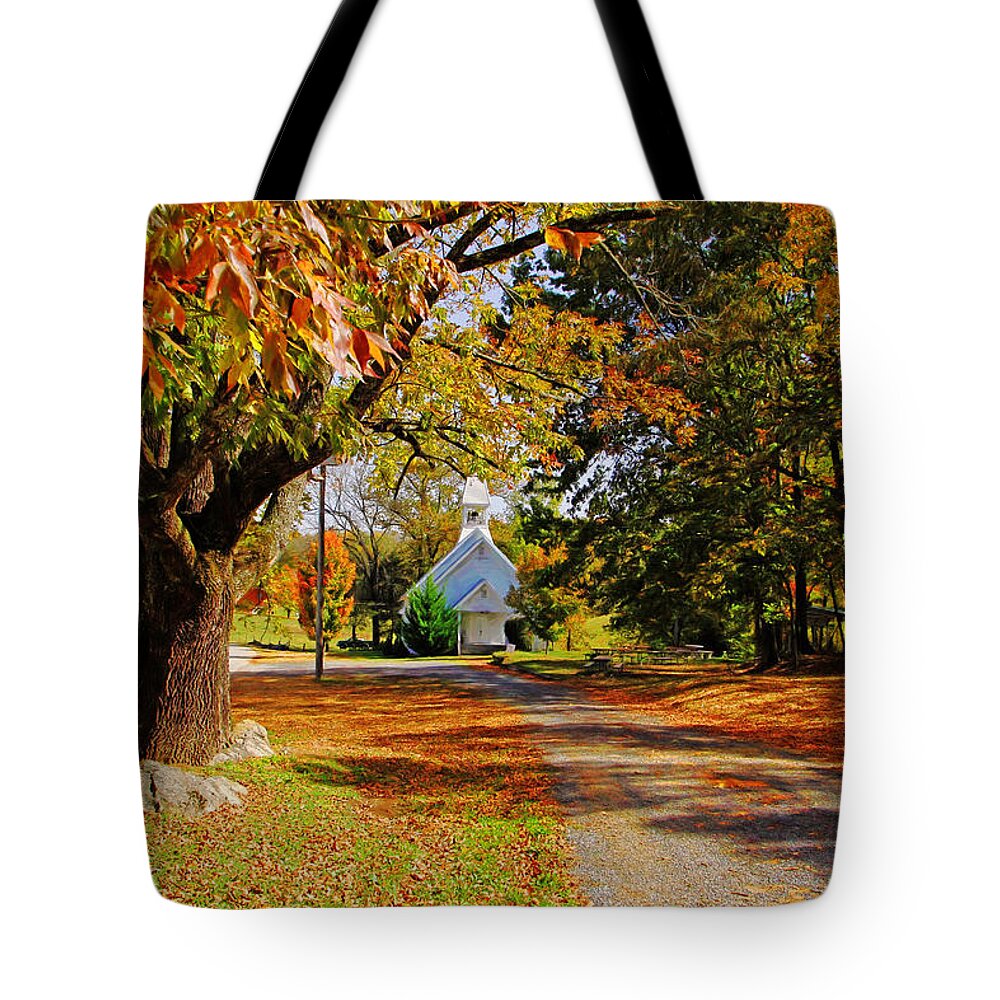 Appalachia Tote Bag featuring the photograph Appalachian Faith by H H Photography of Florida by HH Photography of Florida