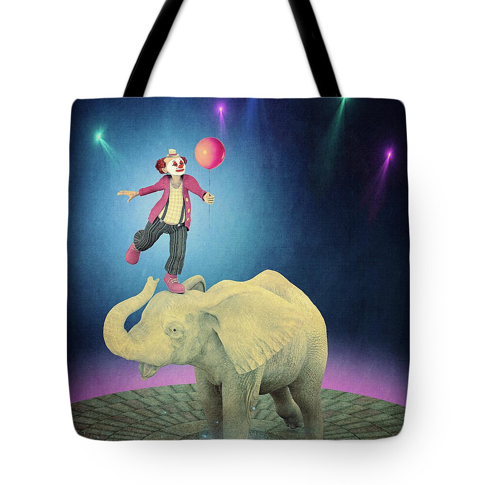 3d Tote Bag featuring the digital art Applause by Jutta Maria Pusl