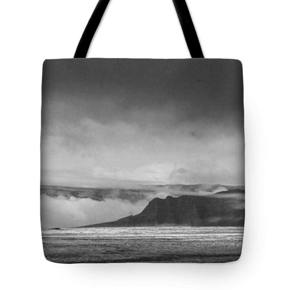 Nature Tote Bag featuring the photograph apron in southern Iceland 2 by Rudi Prott