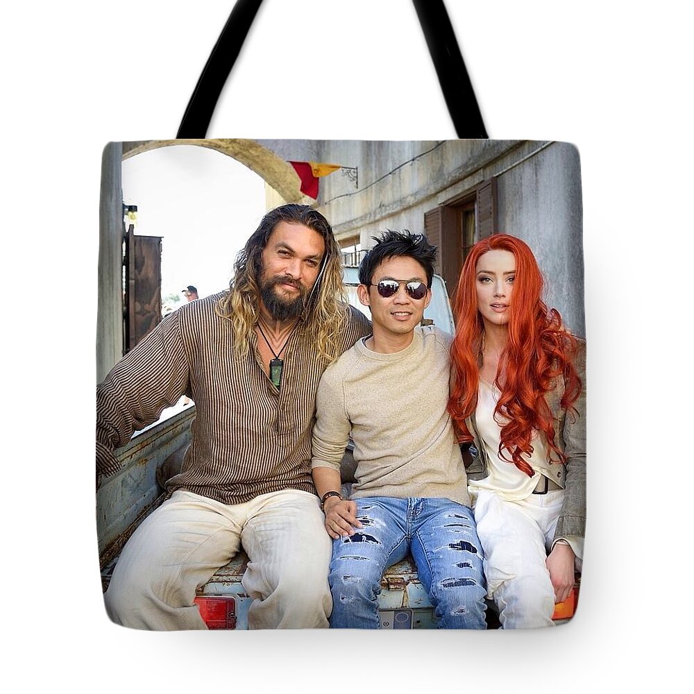 Aquaman Tote Bag featuring the photograph Aquaman by Jackie Russo