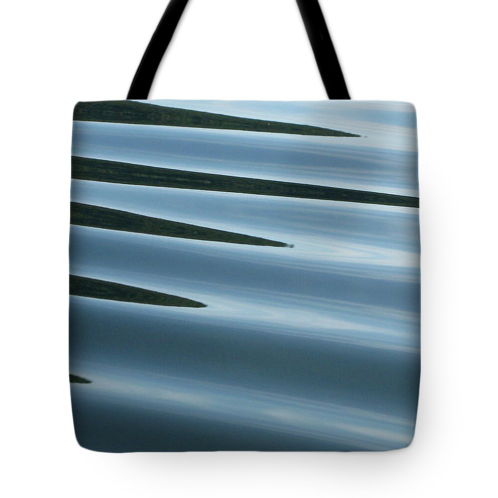 Waves Of Blue Tote Bag featuring the photograph Aquarius by Cathie Douglas