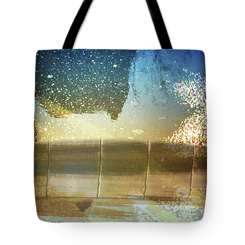 Abstract Tote Bag featuring the photograph Arabian Night by Jessica Levant