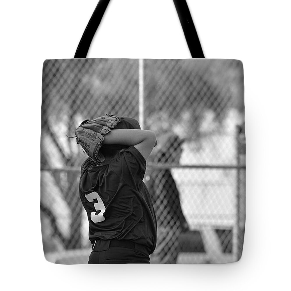 Are We Done Yet Tote Bag featuring the photograph Are We Done Yet? by Leah McPhail