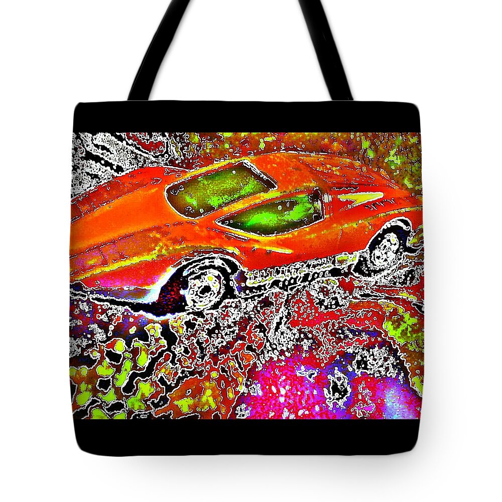 Vehicle Tote Bag featuring the photograph Are We There Yet? by Andy Rhodes
