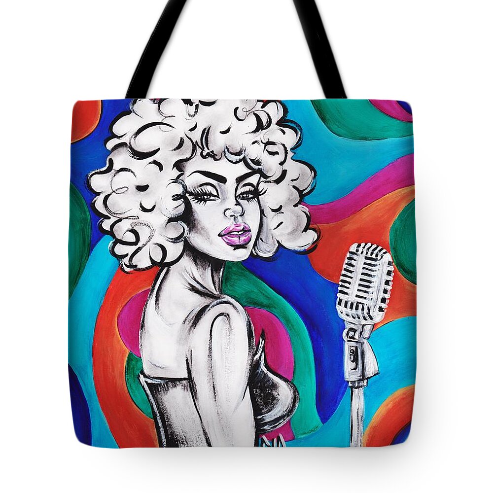 Artistria Tote Bag featuring the photograph Are You Listenin by Artist RiA