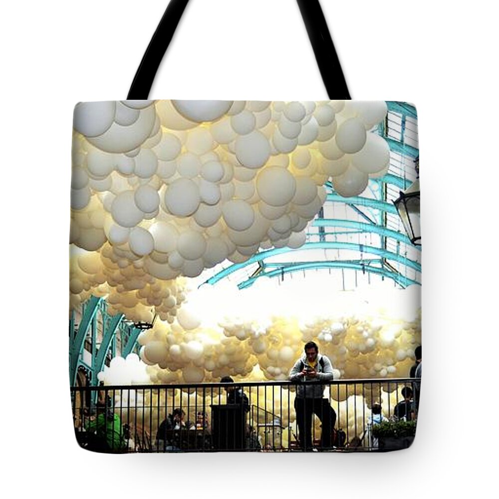 covent Garden Tote Bag featuring the photograph Around Covent Garden by Nina-Rosa Dudy