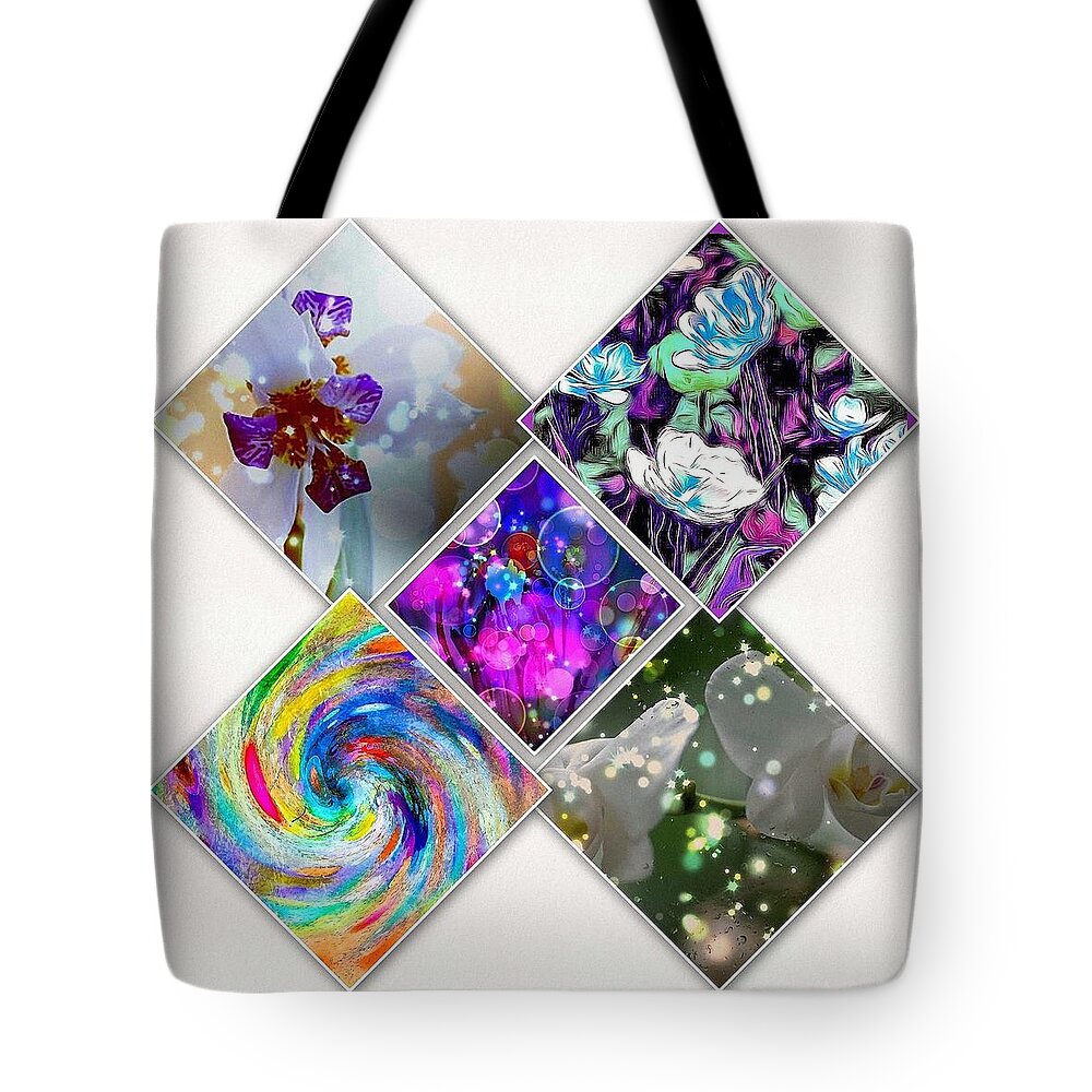 Free Art Tote Bag featuring the digital art Art Plus by Don Wright