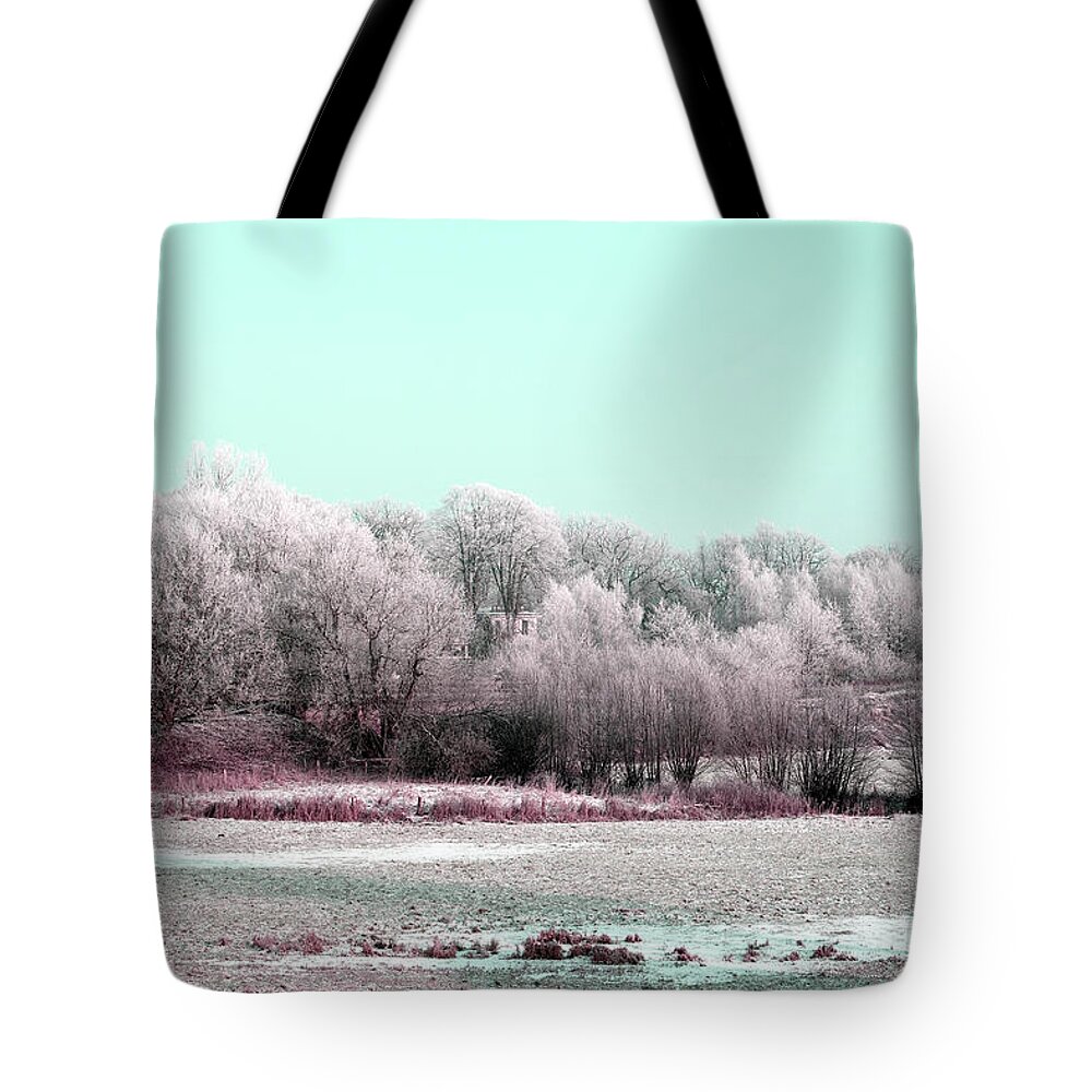 Art Photography Tote Bag featuring the photograph Art Print Winterland 12 by Harry Gruenert