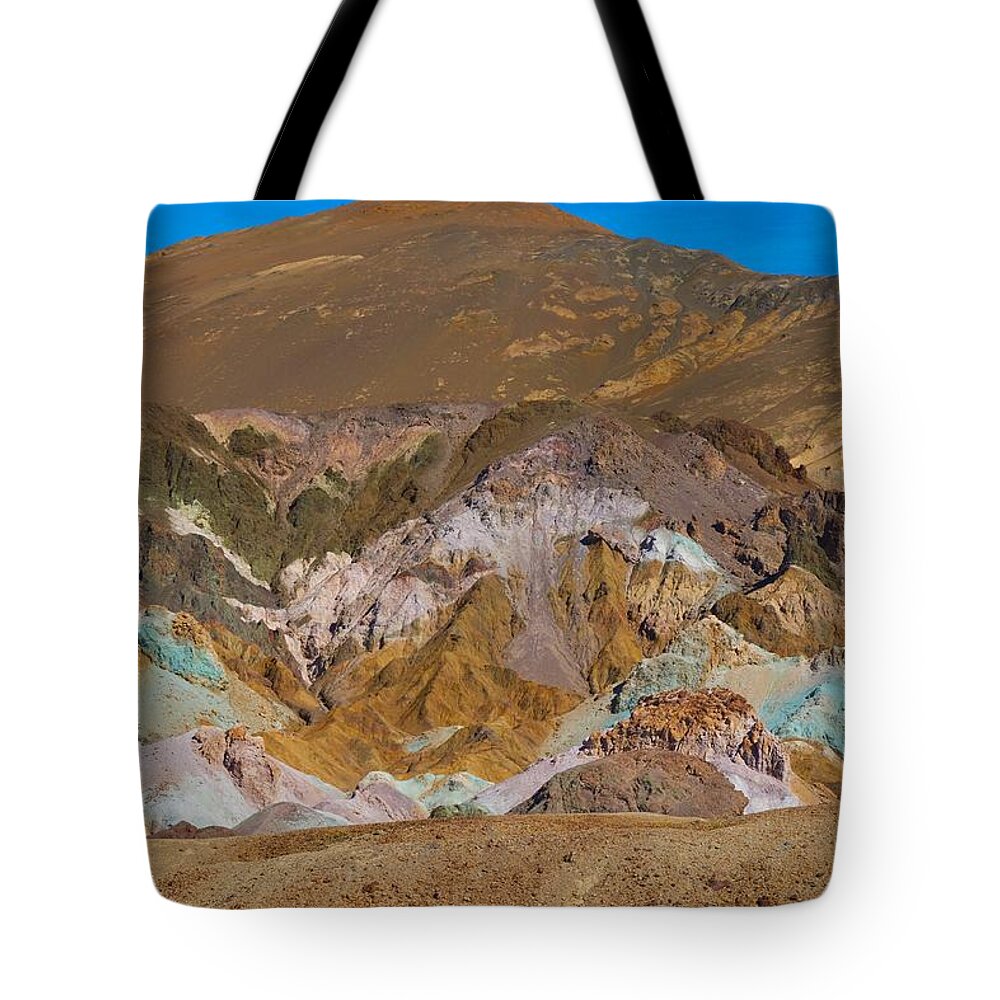Artists Tote Bag featuring the photograph Artists Palette at Death Valley by Tranquil Light Photography