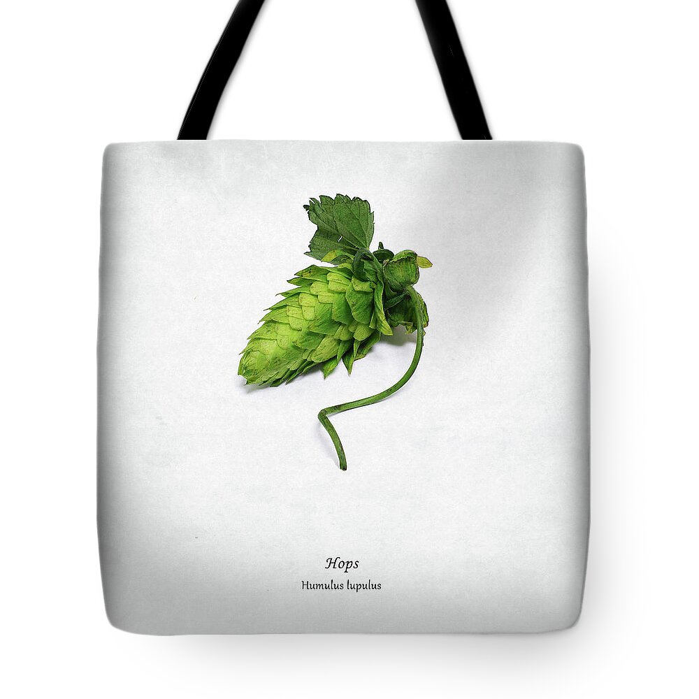 Hops Tote Bag featuring the photograph Hops by Mark Rogan