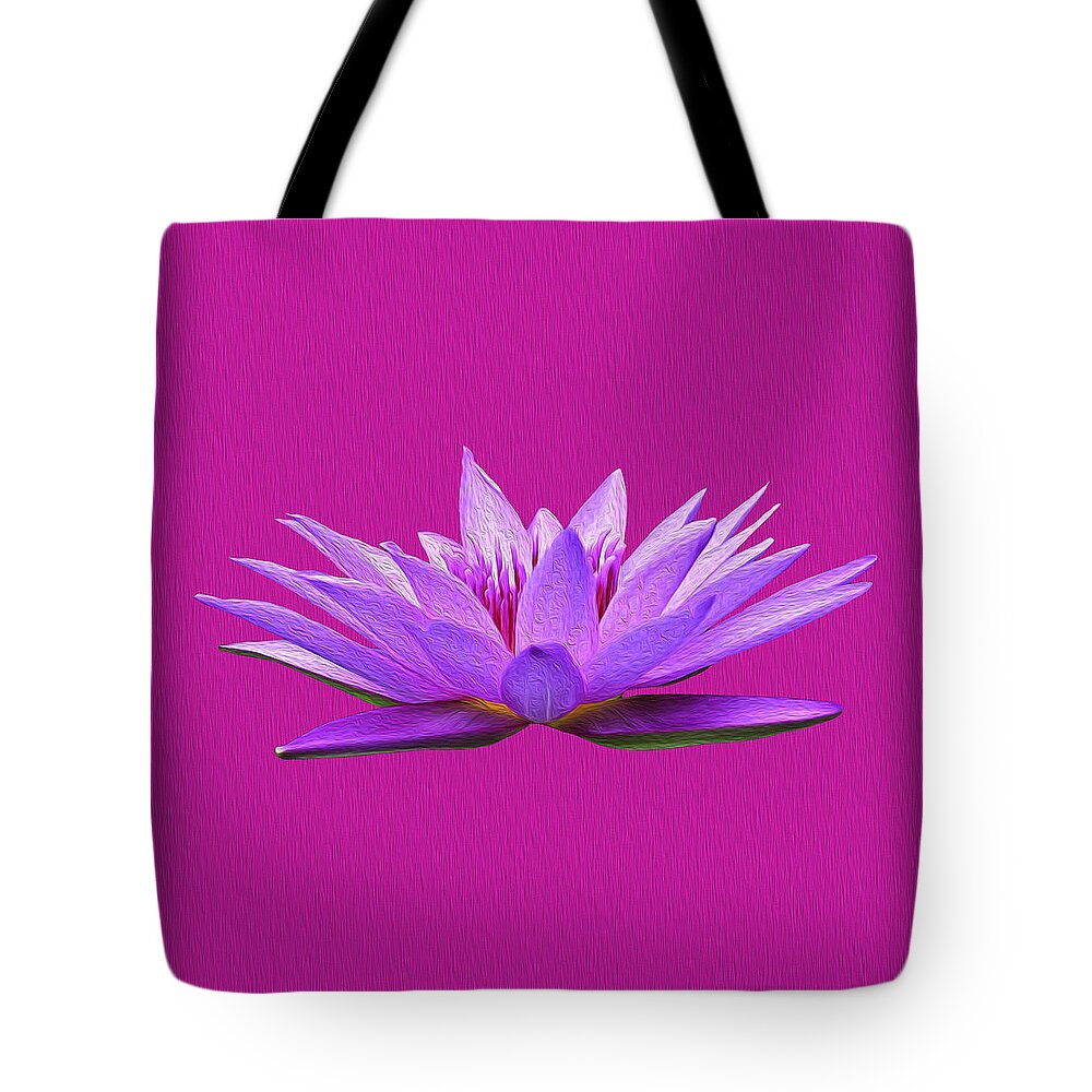 Water Lily Tote Bag featuring the photograph Water Lily by Anthony Murphy