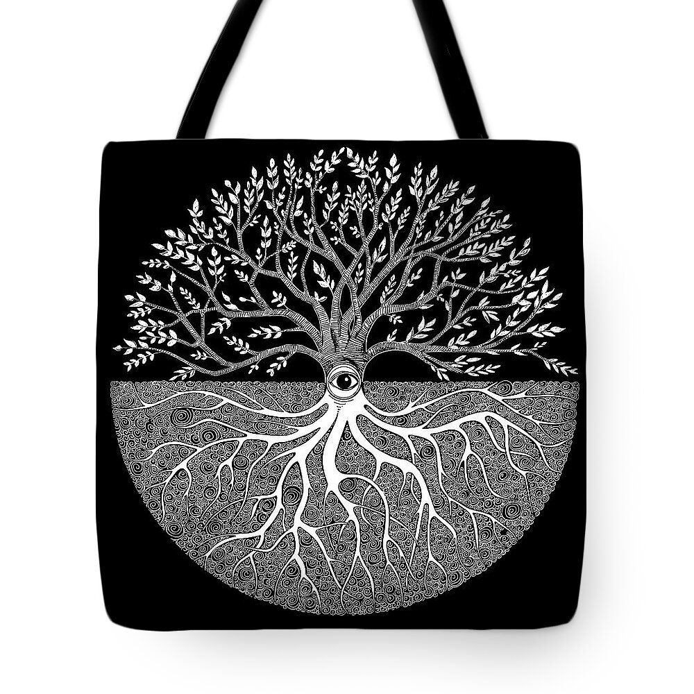 Druid Tree of Life Tote Bag