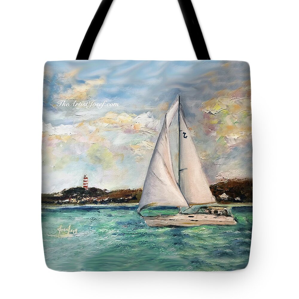 Satisfaction Tote Bag featuring the painting Satisfaction by Josef Kelly