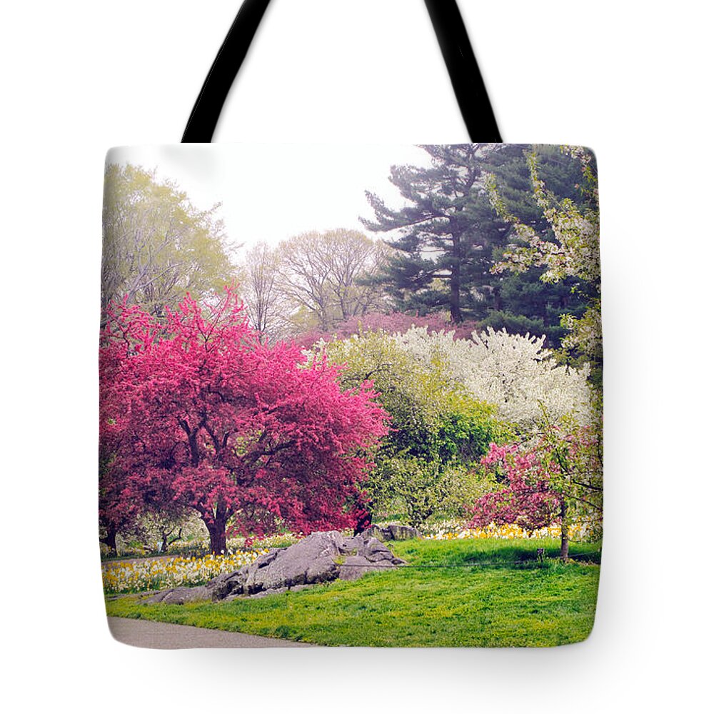 Spring Tote Bag featuring the photograph Arrival Of Spring by Jessica Jenney