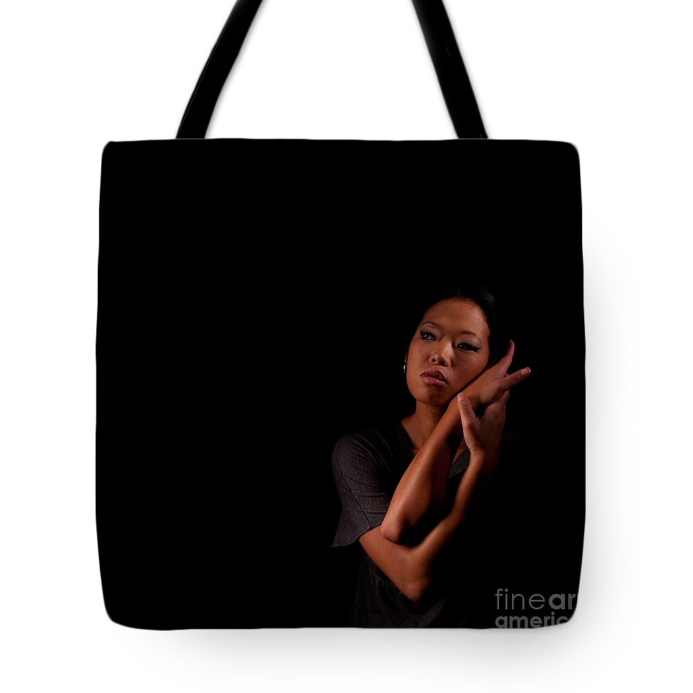 Asian Tote Bag featuring the photograph Asian Beauty 1284569 by Rolf Bertram