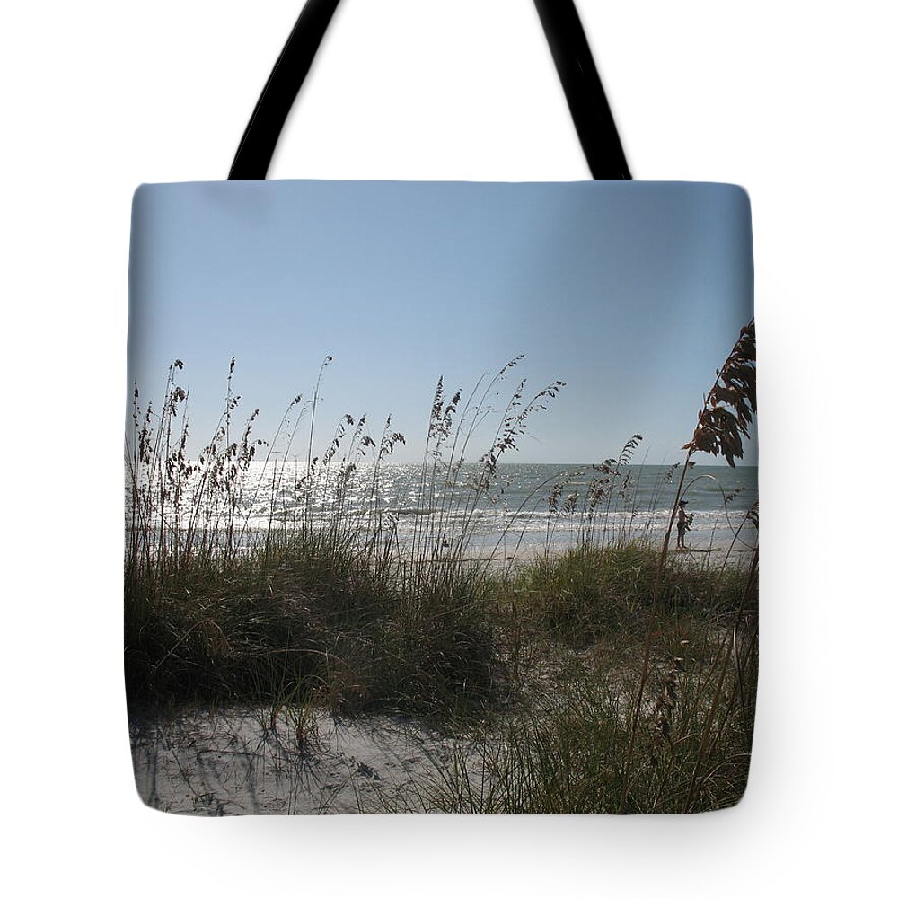Sea Tote Bag featuring the photograph At The Seaside by Christiane Schulze Art And Photography