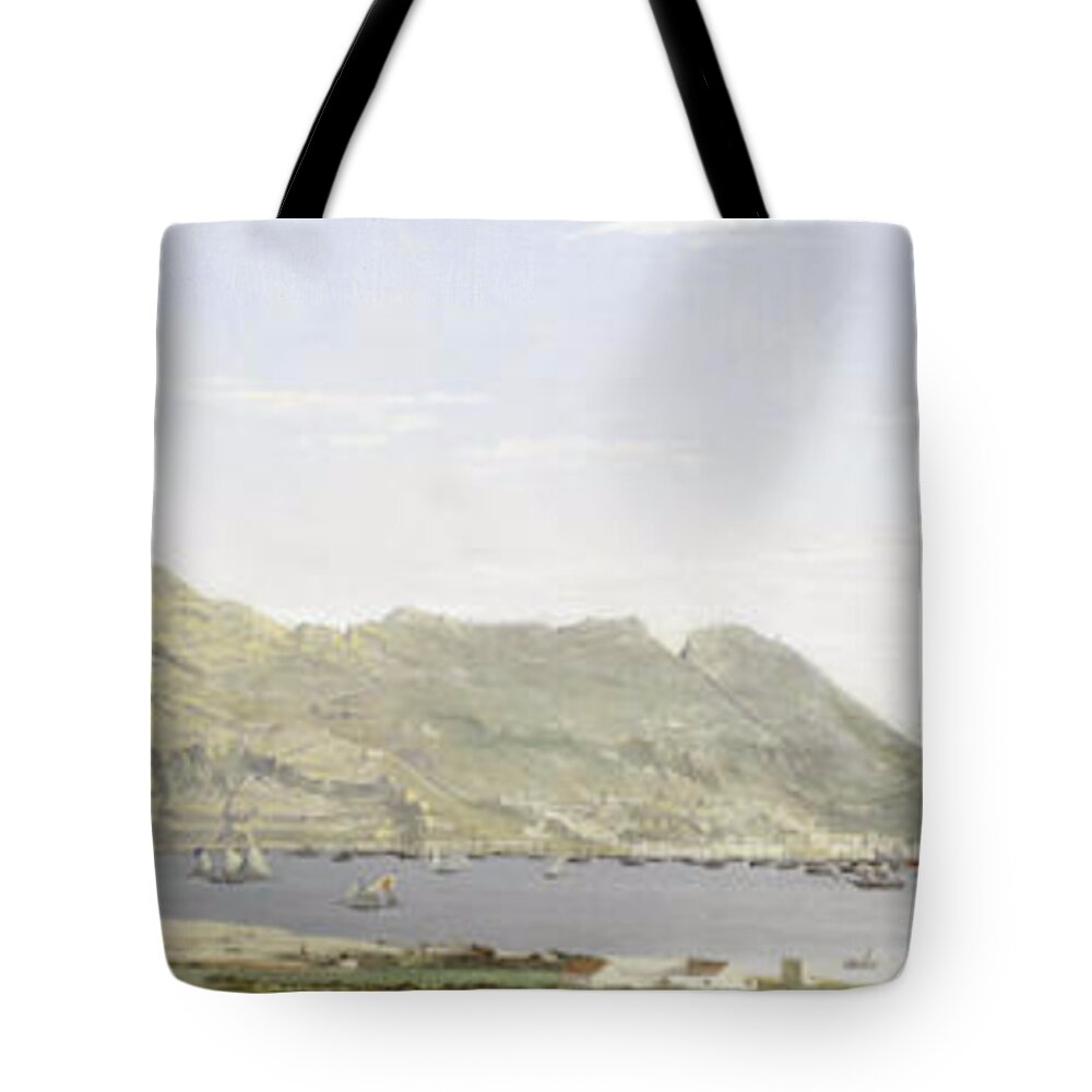 Attributed To Thomas Ender (austrian Tote Bag featuring the painting Attributed To Thomas Ender by MotionAge Designs
