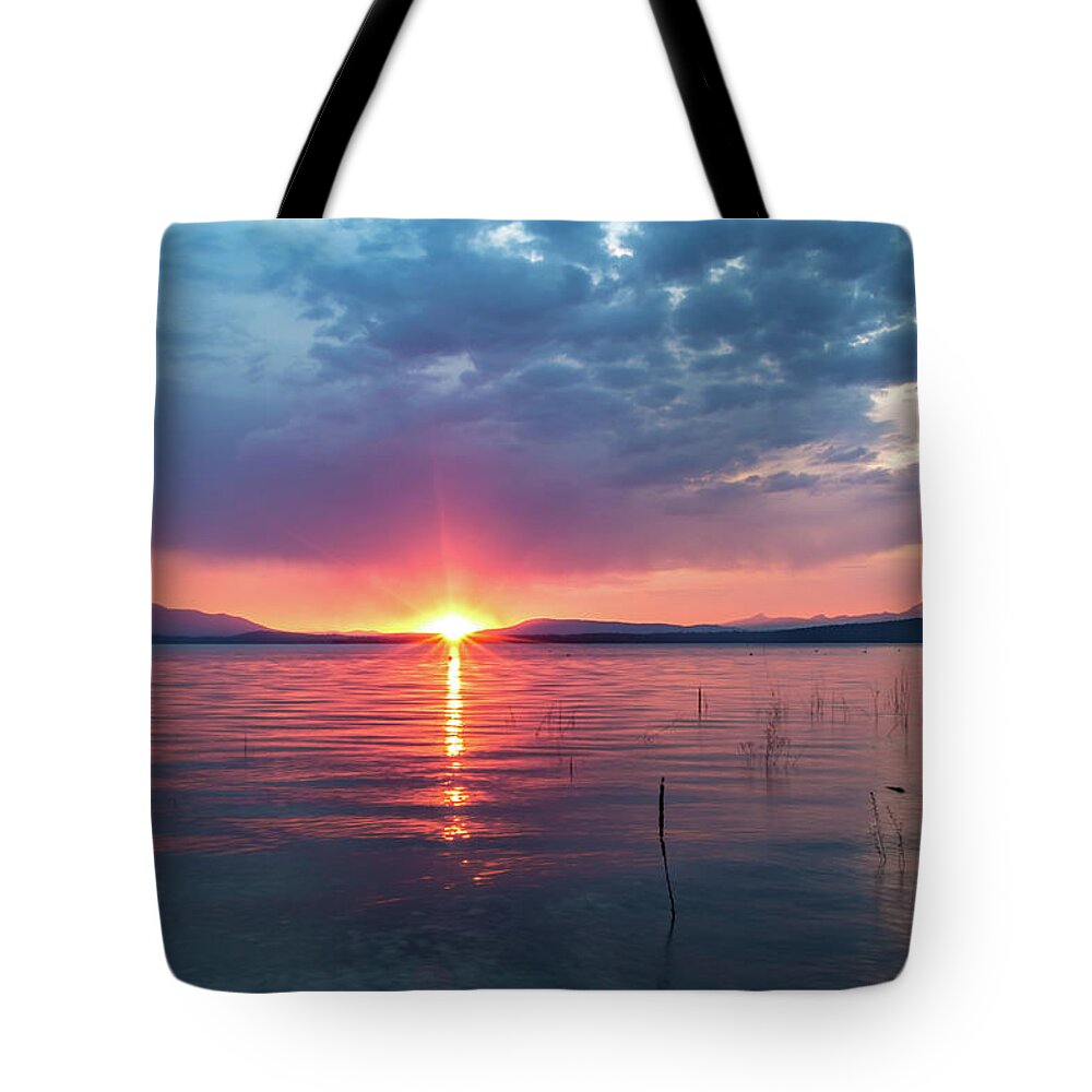 August Tote Bag featuring the photograph August Eye by Jan Davies