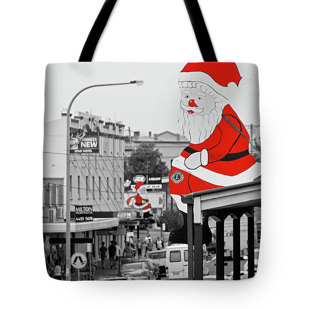 Australia Tote Bag featuring the photograph Seeing Red Series #2 by Dennis Cox