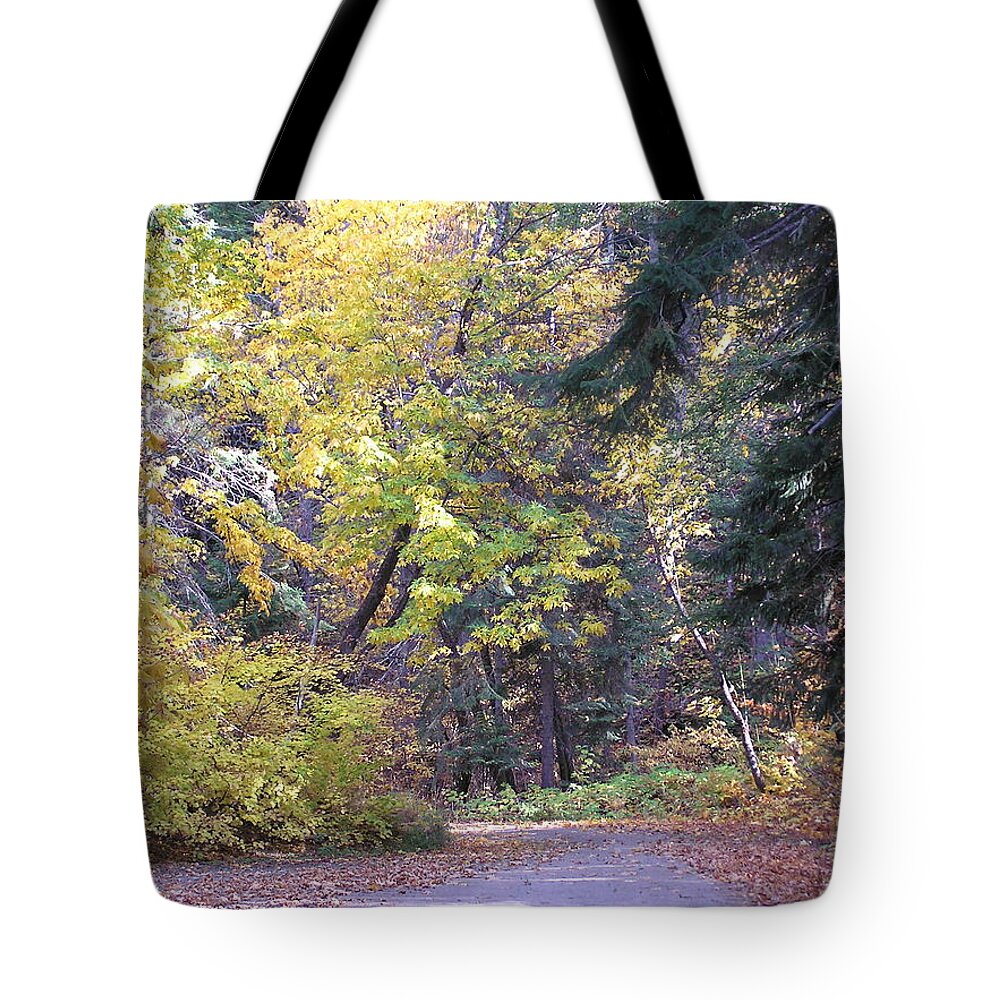 Autumn Photographs Tote Bag featuring the photograph Autum Colors by Louise Magno