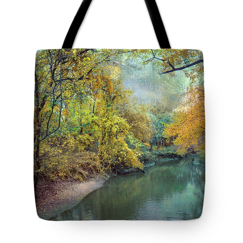 Scenic Tote Bag featuring the photograph Autumn Glory by John Rivera