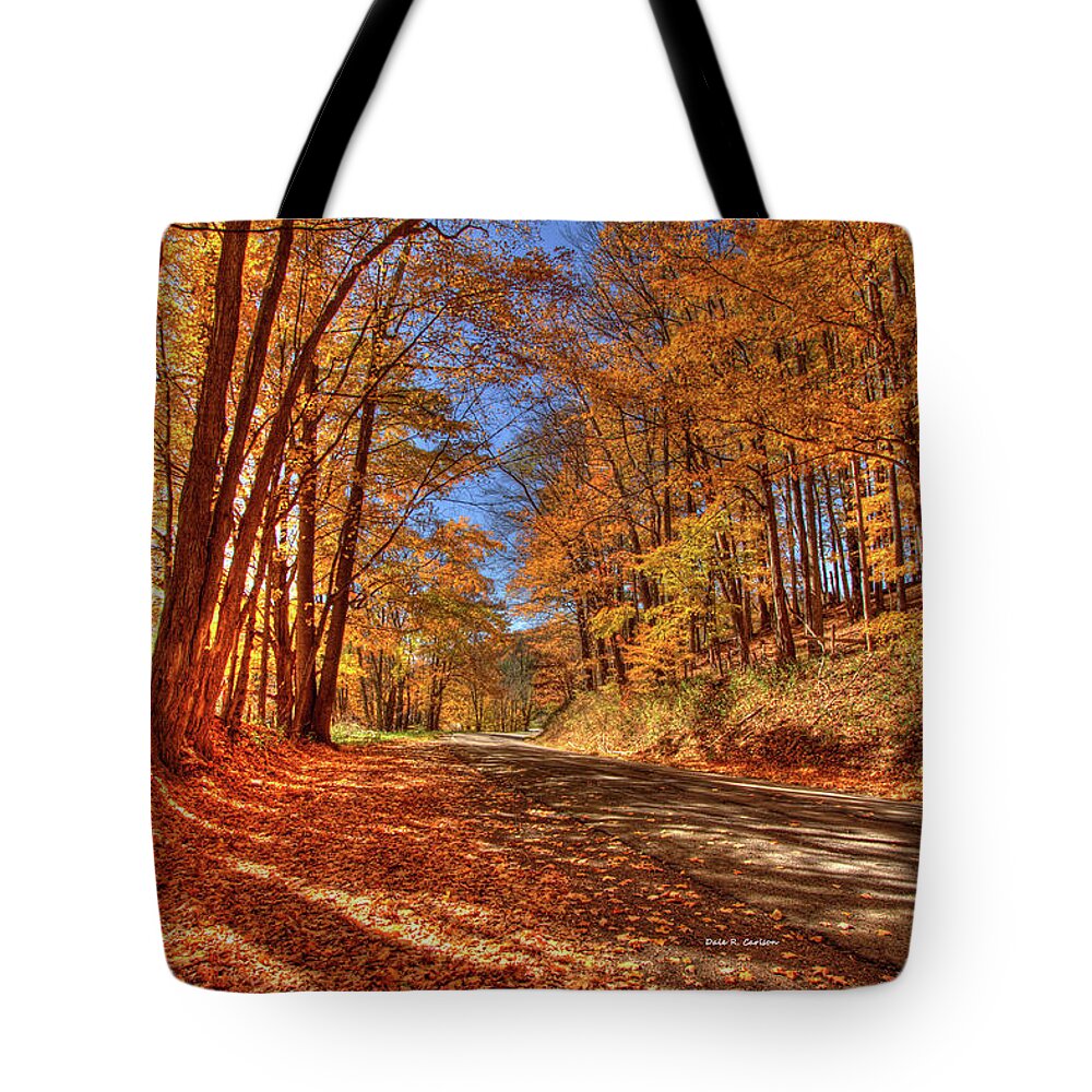 Fall Tote Bag featuring the photograph Autumn Glow by Dale R Carlson