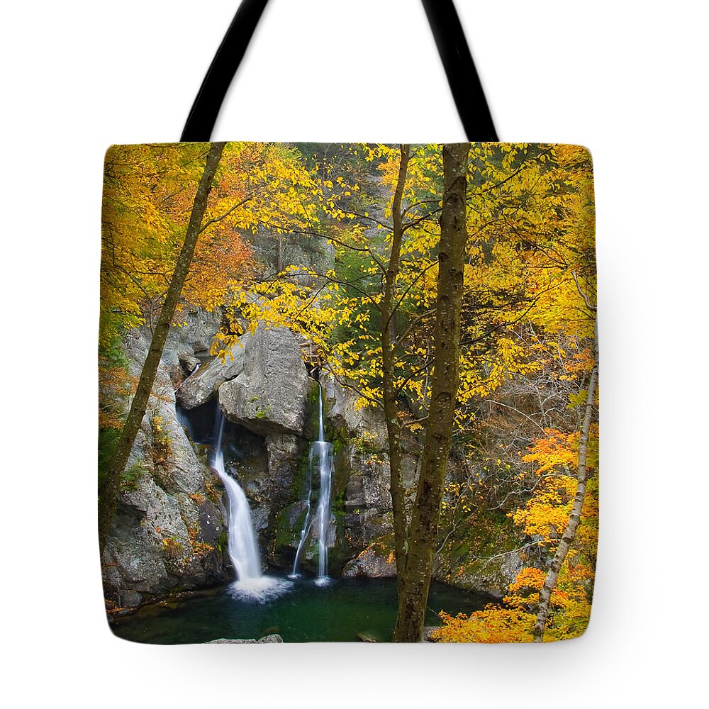 Bash Bish Falls Tote Bag featuring the photograph Autumn Splendor by Neil Shapiro