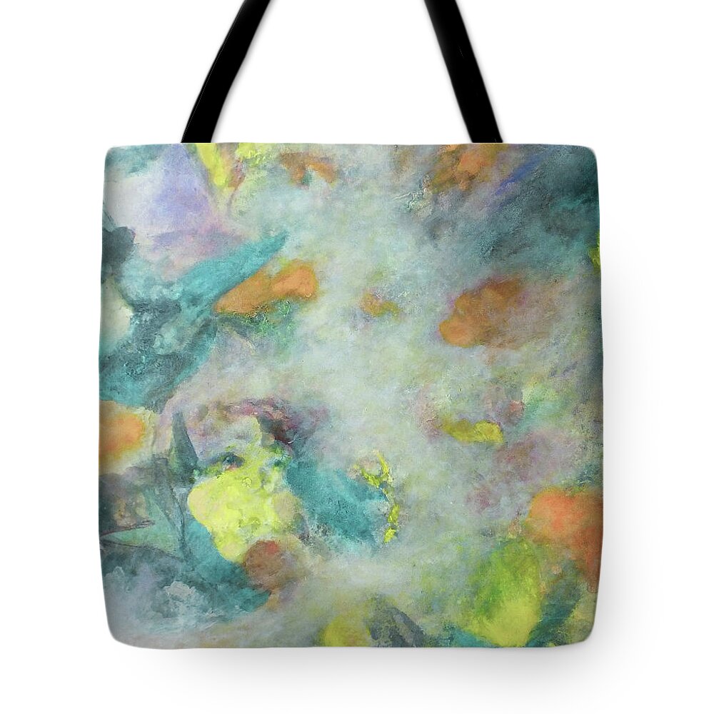 Fall Scene Tote Bag featuring the painting Autumn Wind by Marc Dmytryshyn