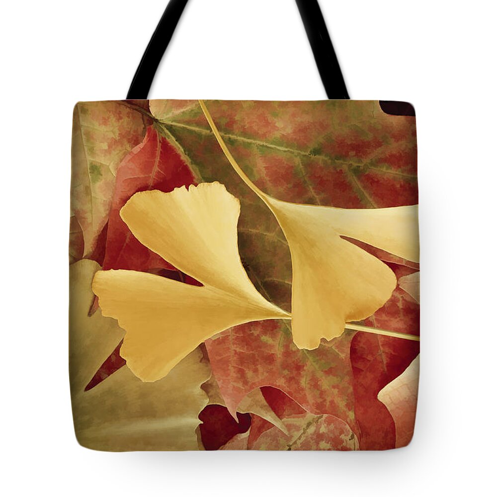 Autumn Tote Bag featuring the photograph Autumn Yellow by Joye Ardyn Durham