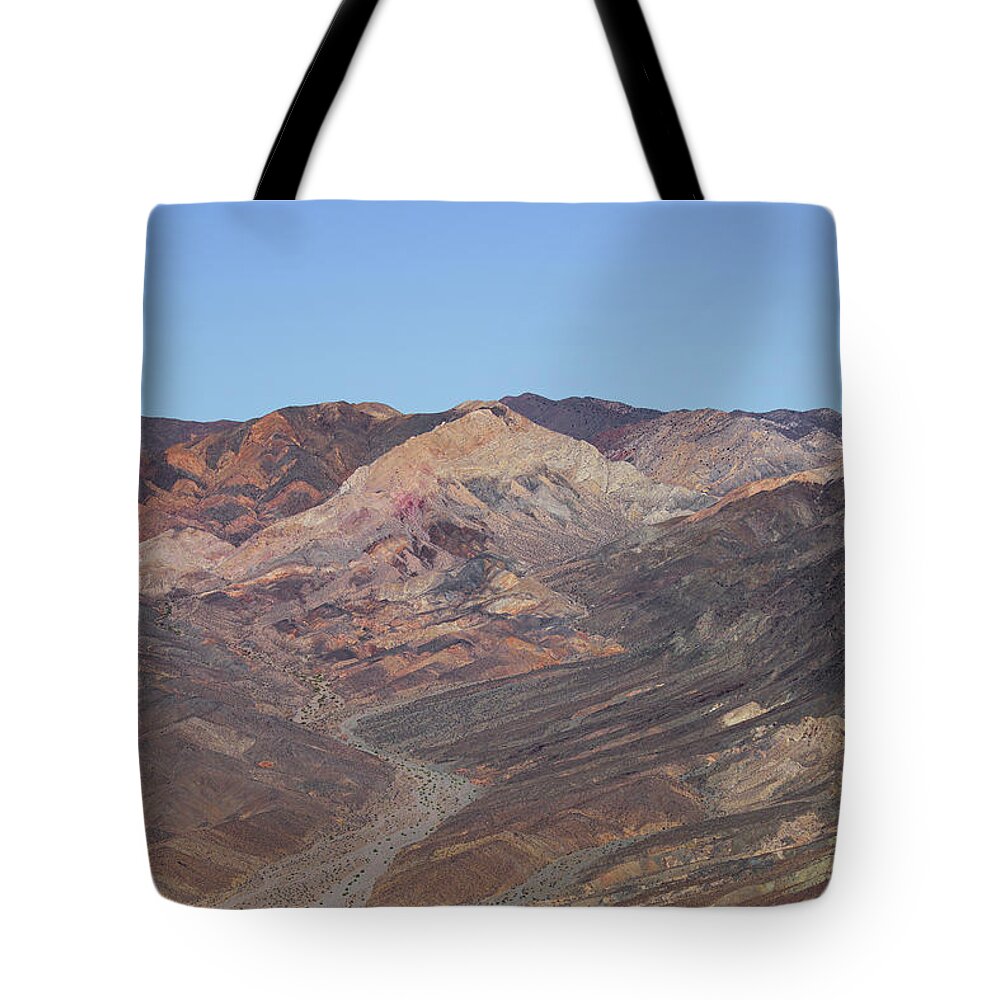 Aerial Shots Tote Bag featuring the photograph Avawatz Mountain by Jim Thompson