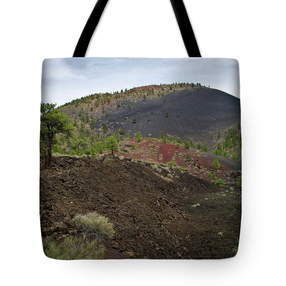 Arizona Tote Bag featuring the photograph AZ Landscape from Lava Trail No. 3 by David Gordon