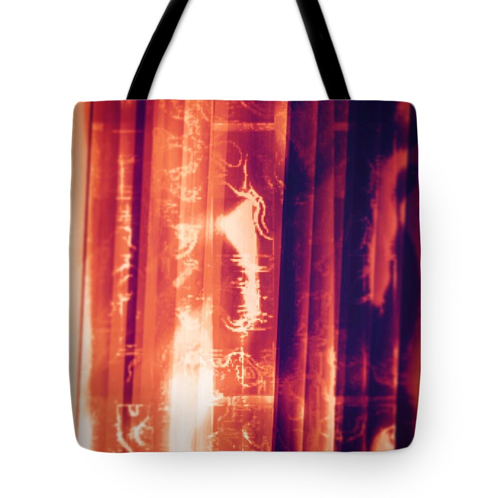 Wallpaper Tote Bag featuring the digital art Background 41 by Marko Sabotin